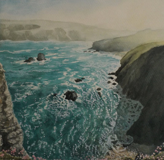 Misty morning Porthcothan