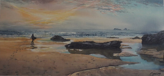 Late surf Booby's bay