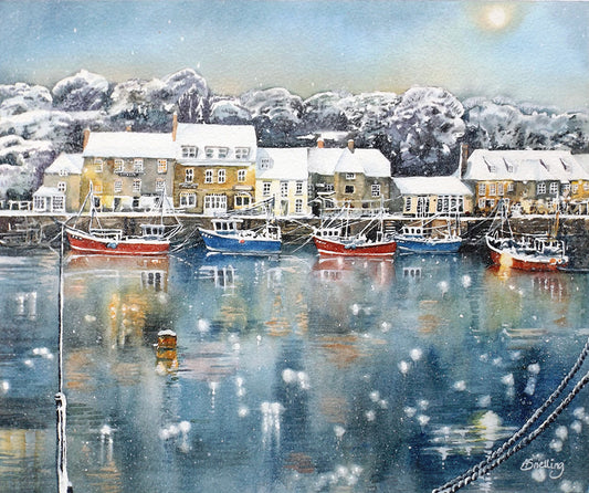 Padstow in the snow