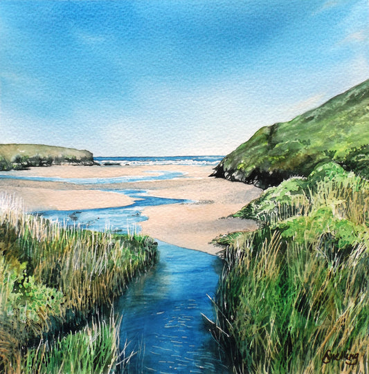 Stream at Porthcothan